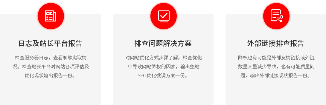 网站降权恢复服务方案输出